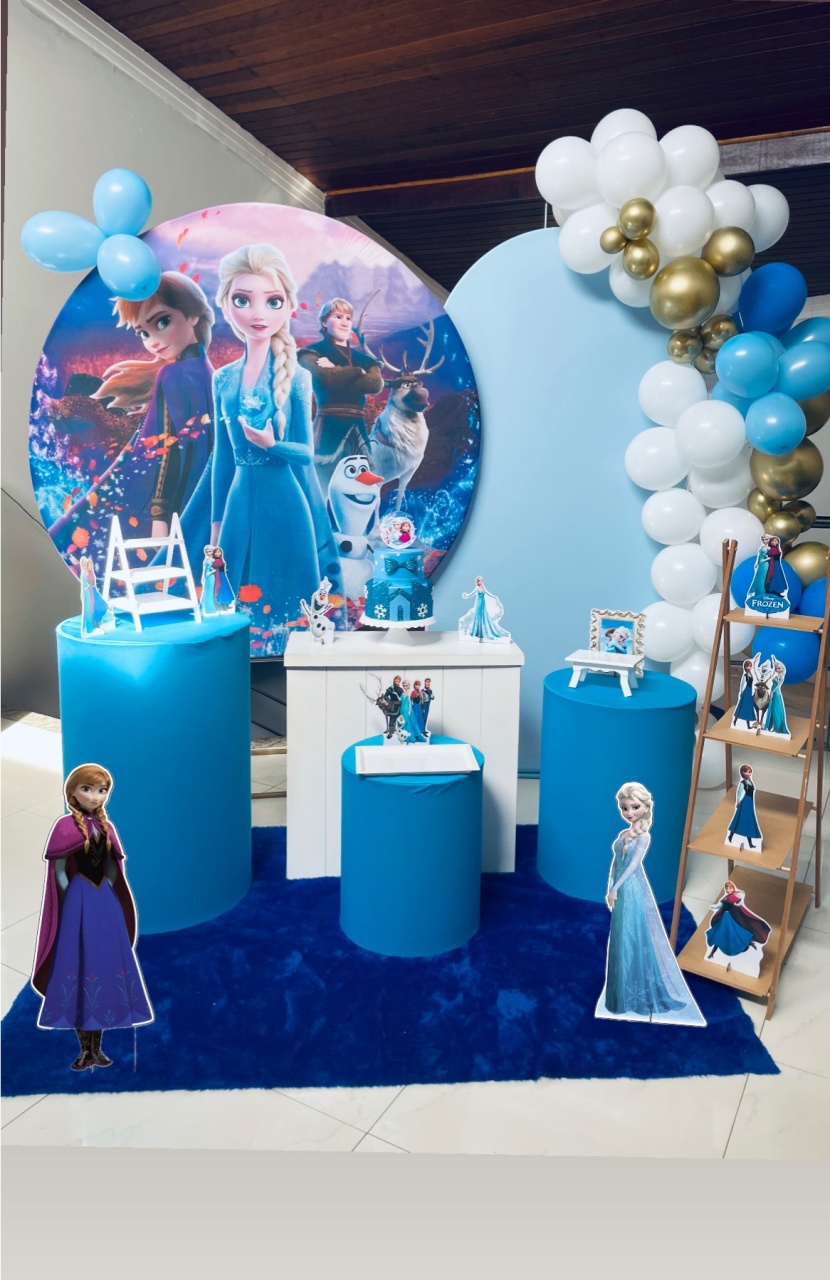 Frozen - Kit Gg - Pegue E Monte - Pallacius Festas