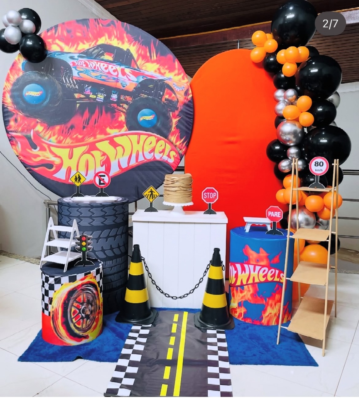 Pegue E Monte Kit Gg Hot Wheels - Pallacius Festas