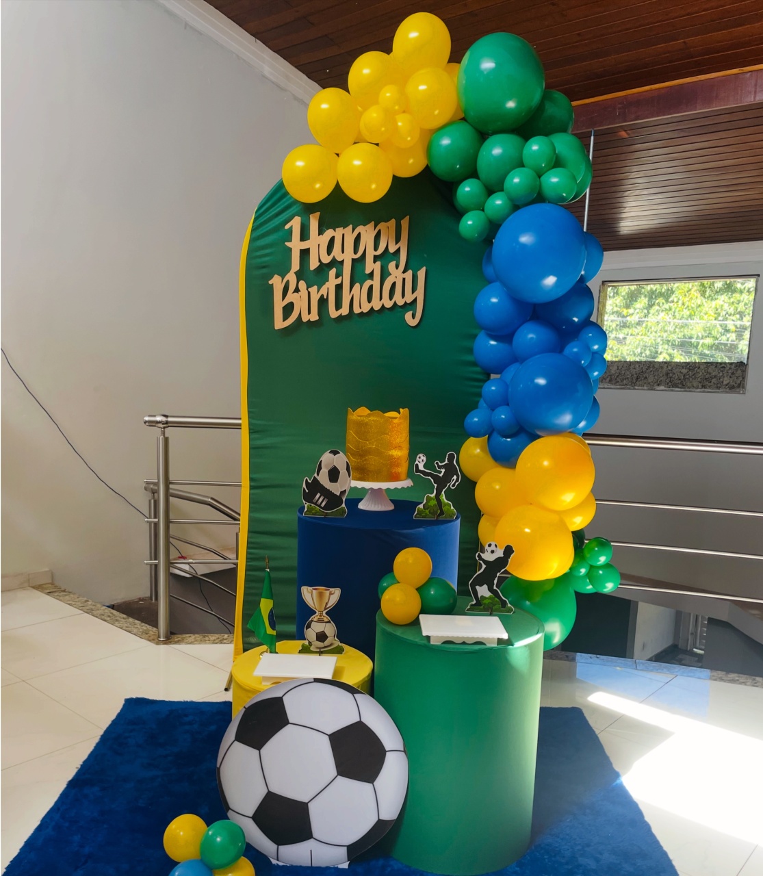 Happy Copa Verde - Kit P - Pegue E Monte - Pallacius Festas
