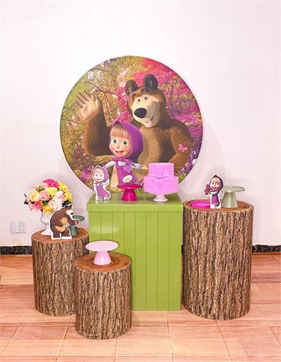 Masha E O Urso Luxo 2 - Cristina Locações 