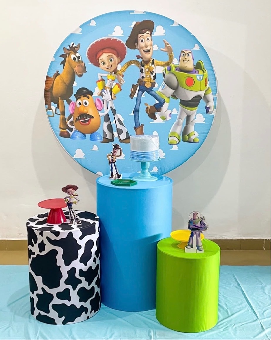 Toy Story Trio Cilindro - Cristina Locações 