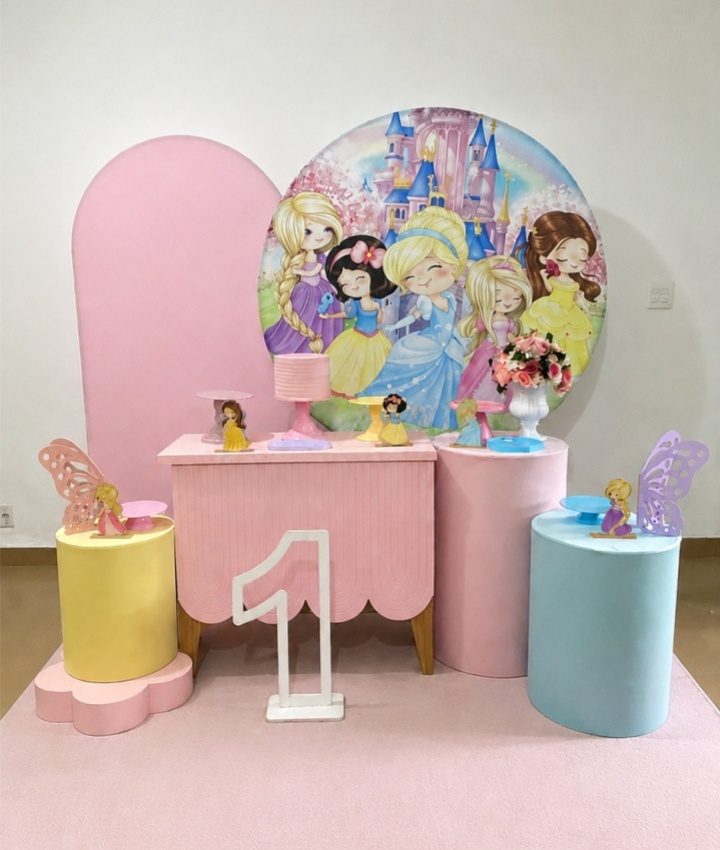 Princesas Baby Luxo 3 Personalizado - Cristina Locações 