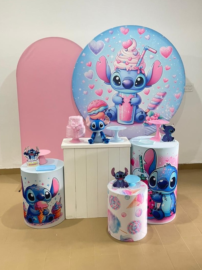 Stitch Prata - Cristina Locações 
