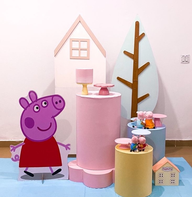 Peppa Personalizado - Cristina Locações 