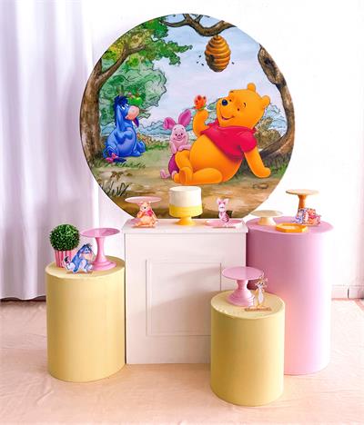 Ursinho Pooh Menina Luxo 2 - Cristina Locações 