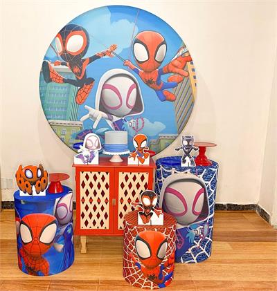 Spider E Seus Amigos Luxo 2 - Cristina Locações 