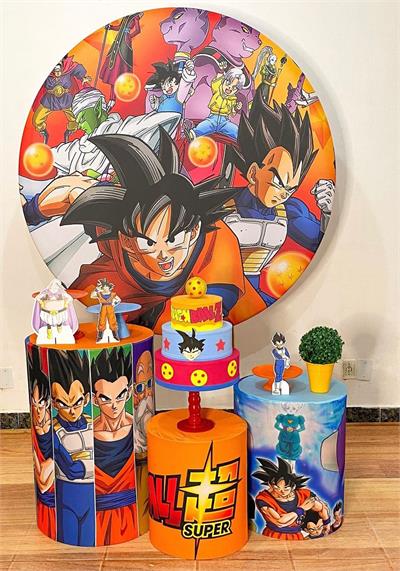 Dragon Ball Z Trio Cilindro - Cristina Locações 