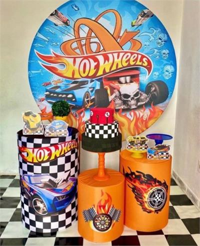 Hotwheels Trio Cilindro - Cristina Locações 