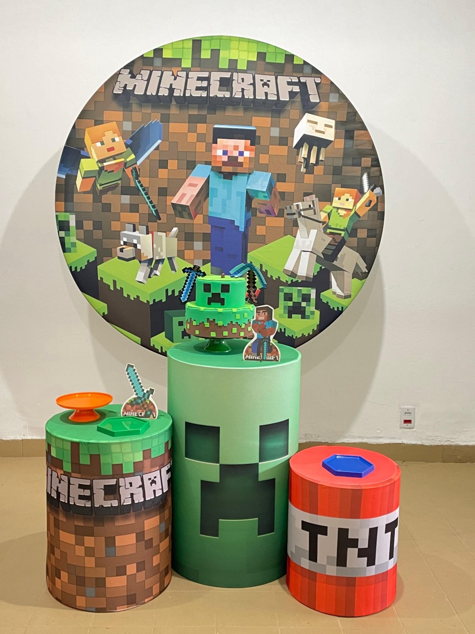 Minecraft Luxo 1 - Festaê pegue e monte