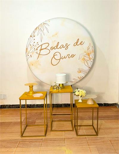 Bodas de Ouro Trio Mesas - Cristina Locações 
