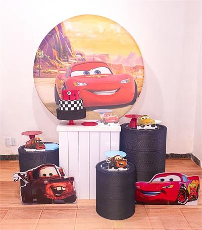 Carros Mcqueen Luxo 2 - Cristina Locações 