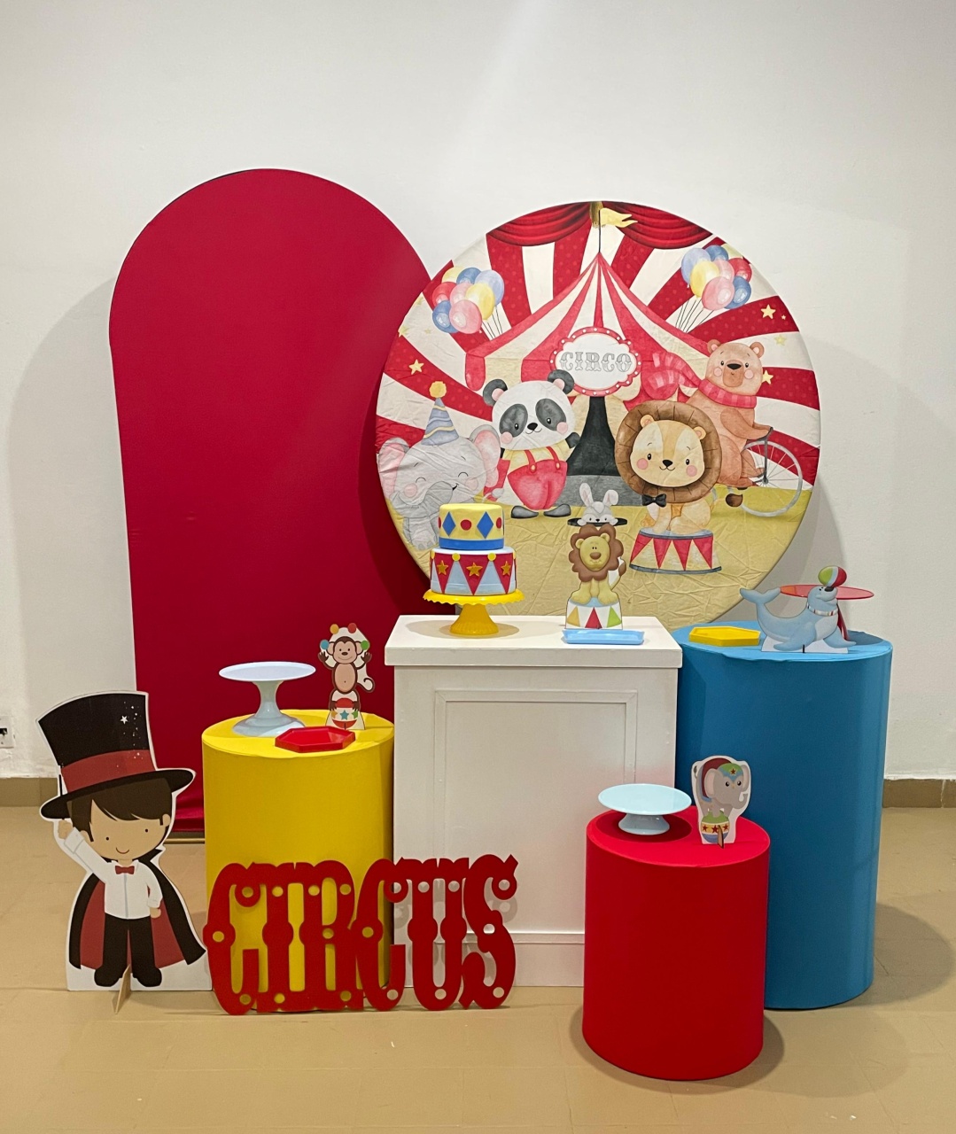 Circo Luxo 3 Novo - Festaê pegue e monte