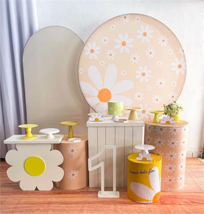 Chá de Bebê  Margarida + Cômoda Margarida - Cristina Locações 