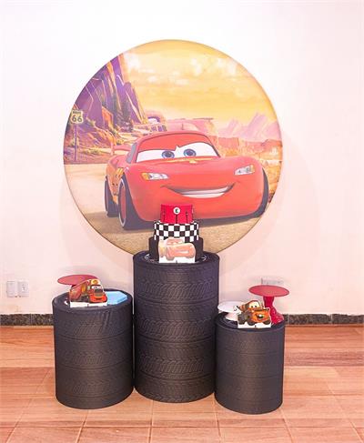 Carros Mcqueen Trio Cilindro 02 - Cristina Locações 