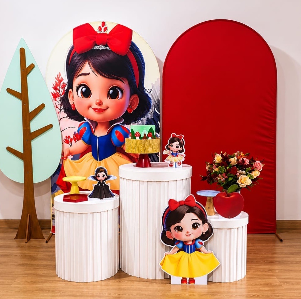 2 Romanos Branca de Neve Ripados - Cristina Locações 