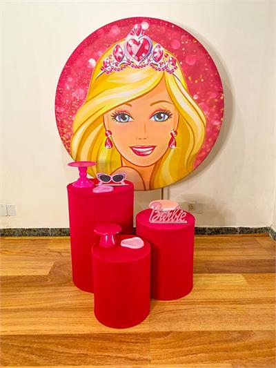 Barbie Trio Cilindro - Cristina Locações 