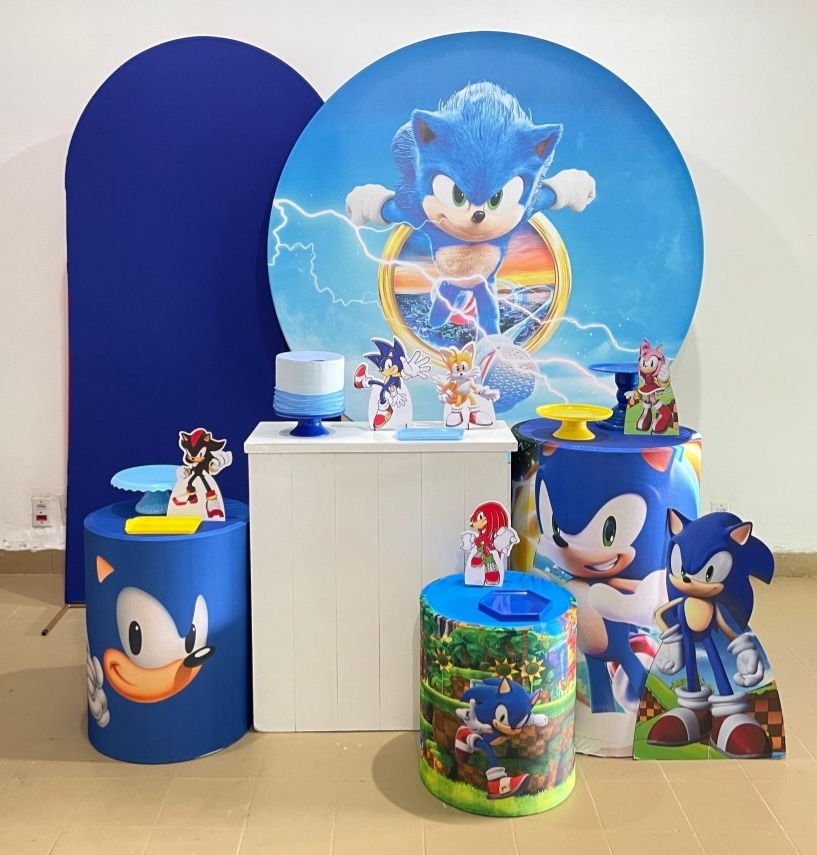 Sonic Luxo 3 Novo - Festaê pegue e monte