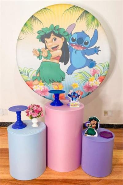 Lilo E Stitch 02 Trio Cilindro - Cristina Locações 