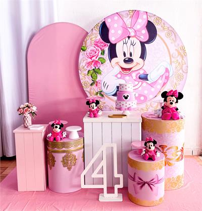 Minnie Rosa Luxo 3 - Cristina Locações 
