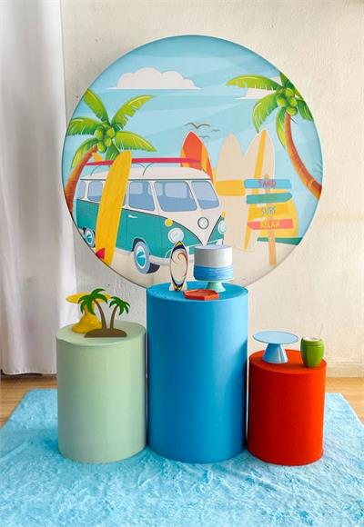 Praia Trio Cilindro - Cristina Locações 