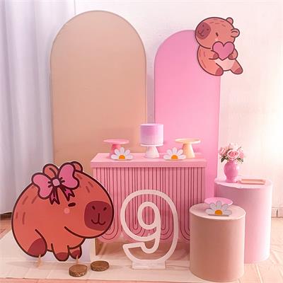 Kit Capivara Personalizado - Cristina Locações 