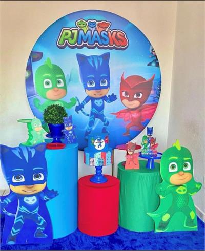Pj Masks Trio Cilindro - Cristina Locações 