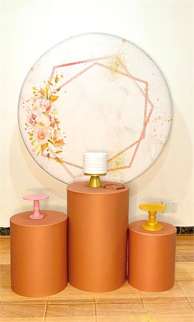 Adulto Floral Trio Cilindro - Cristina Locações 