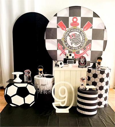 Corinthians Luxo 3 + Cômoda Futebol - Cristina Locações 