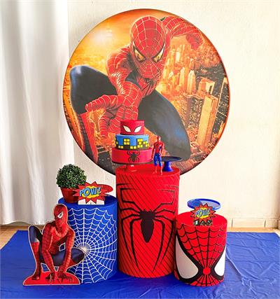 Homem Aranha Trio Cilindro 02 - Cristina Locações 