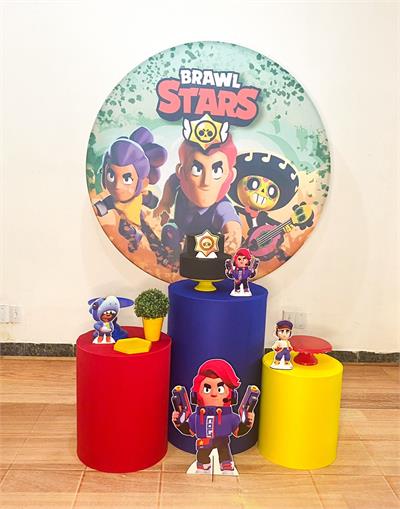 Brawl Stars Trio Cilindro - Cristina Locações 