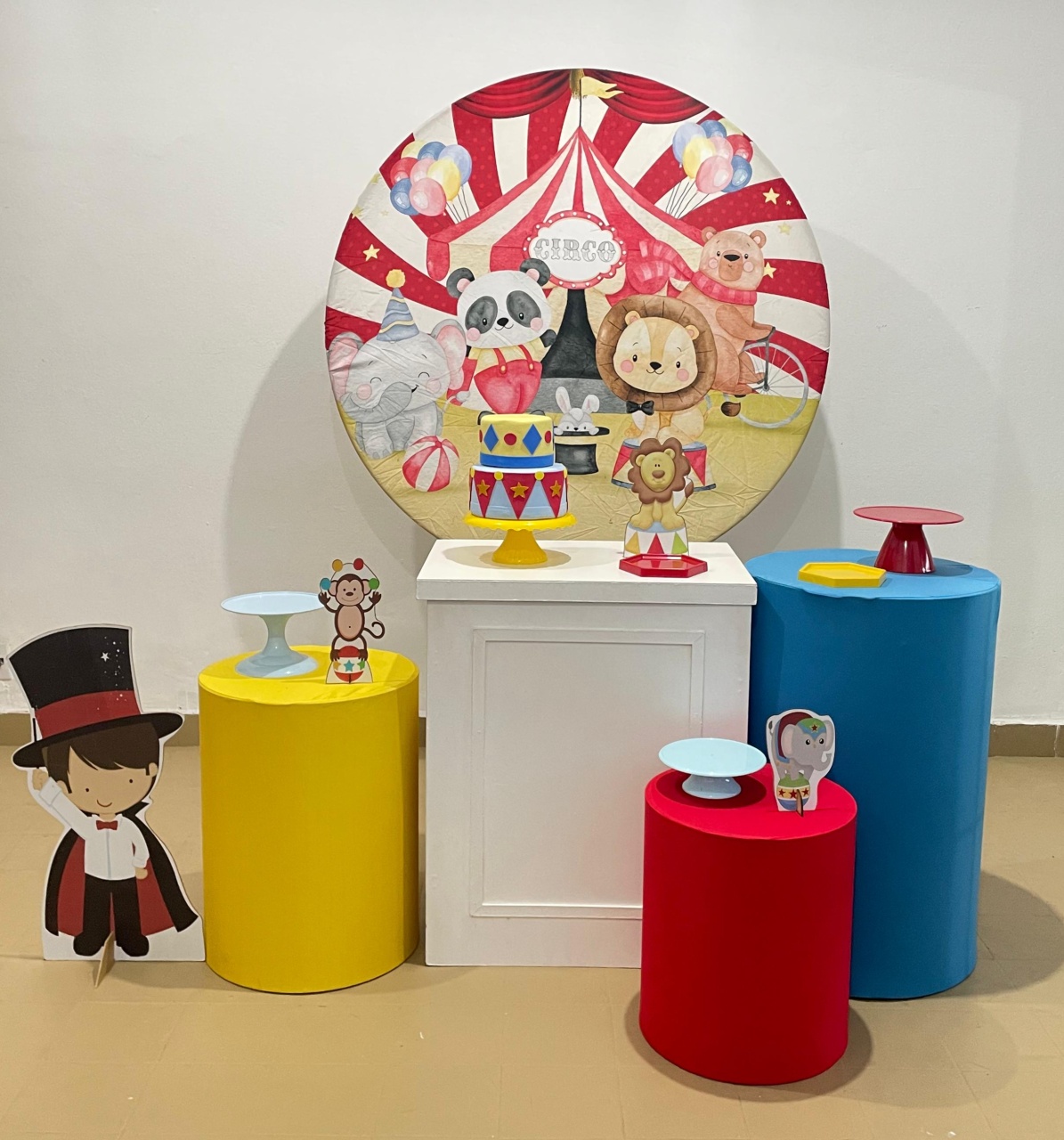 Circo Luxo 2 Novo - Festaê pegue e monte