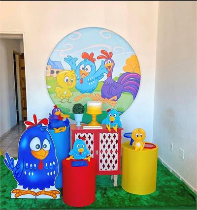 Galinha Pintadinha Luxo 2 - Cristina Locações 
