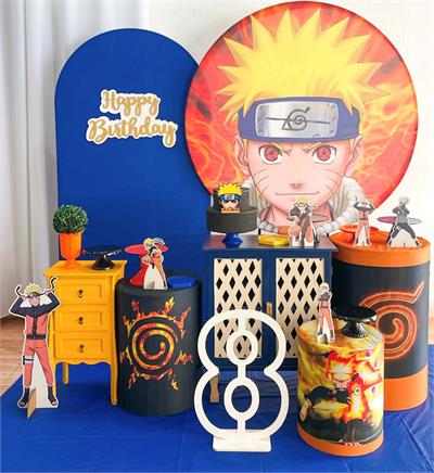 Naruto Luxo 3 + Criado Mudo - Cristina Locações 