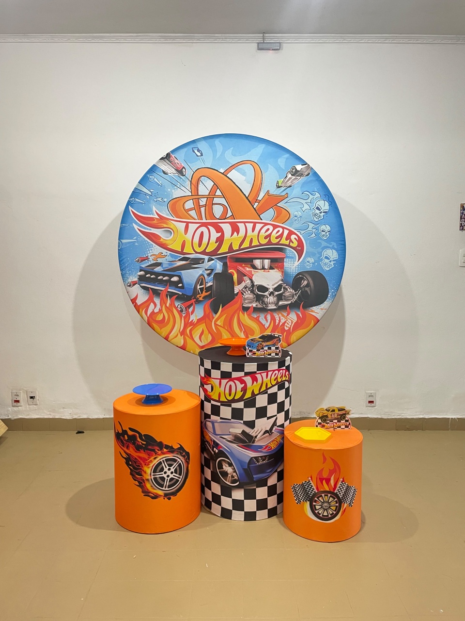 Kit Promocional Hotweels - Festaê pegue e monte