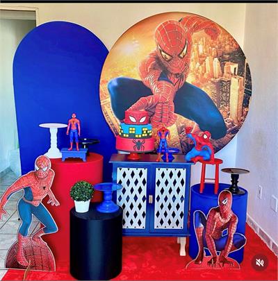 Homem Aranha Luxo 3 - Cristina Locações 