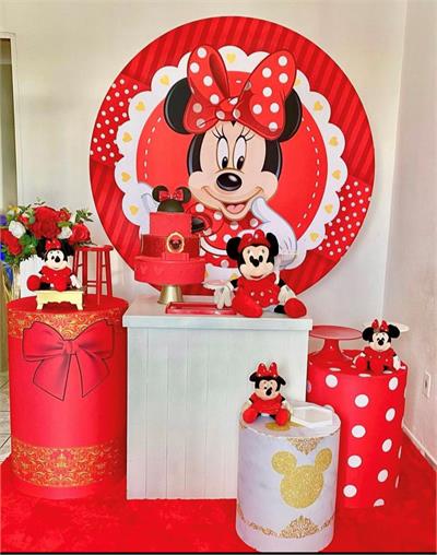 Minnie Vermelha Luxo 2 - Cristina Locações 