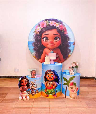 Moana Trio Cilindro - Cristina Locações 