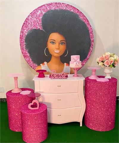 Barbie Negra Luxo 2 - Cristina Locações 