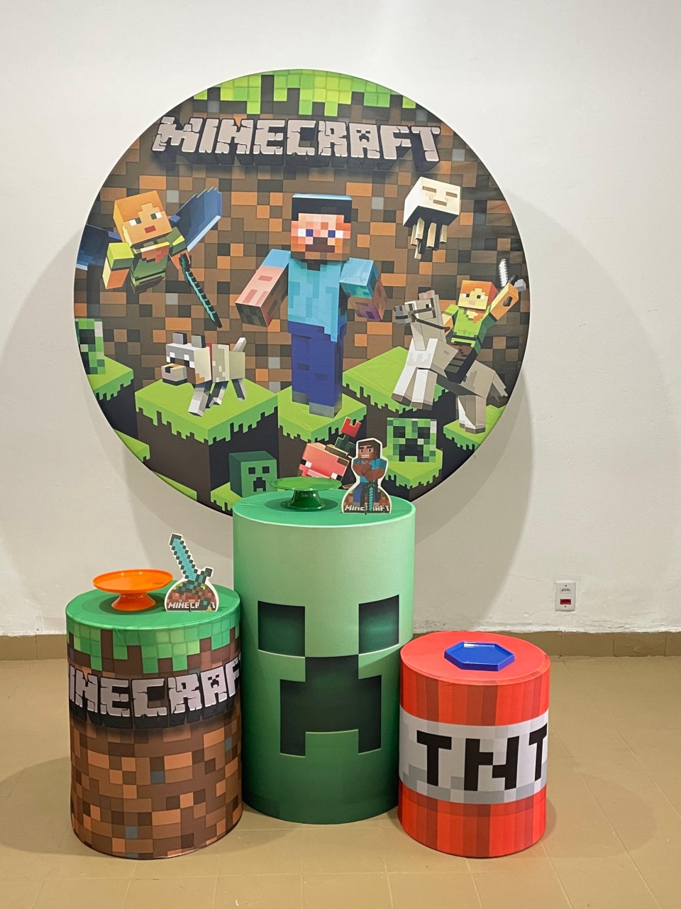 Minecraft Promocional - Festaê pegue e monte