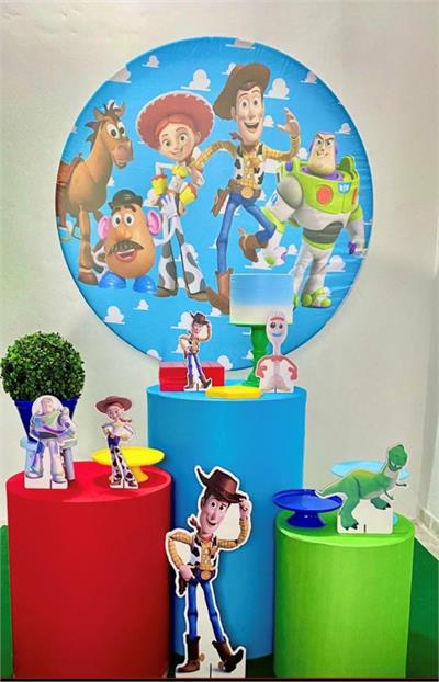 Toy Story Trio Cilindro - Cristina Locações 