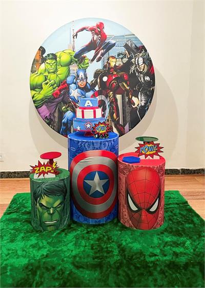 Heróis Vingadores Trio - Cristina Locações 