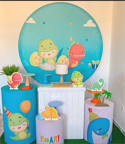 Dino Baby Azul Luxo 2 - Cristina Locações 