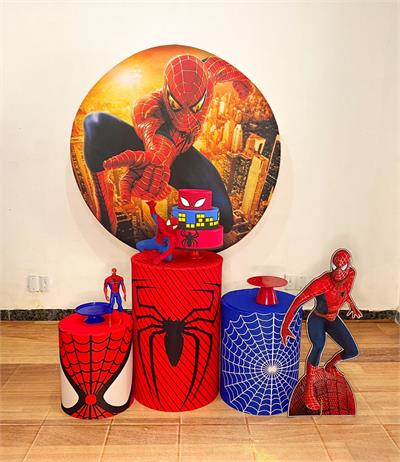 Homem Aranha Trio Cilindro - Cristina Locações 