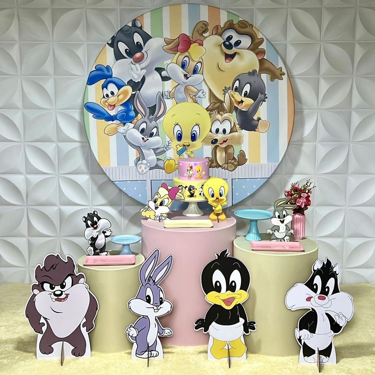 Baby Looney Tunes Menina - Kit M Infantil - Isabela Decorações 