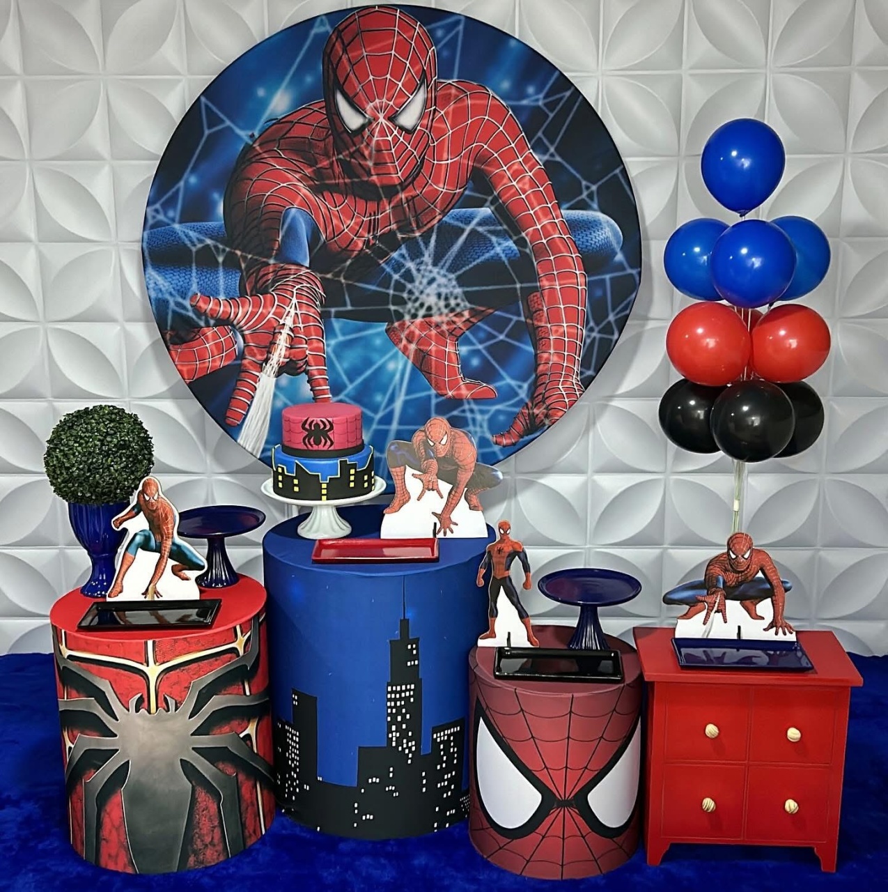 Homem Aranha - Kit G Infantil - Isabela Decorações 