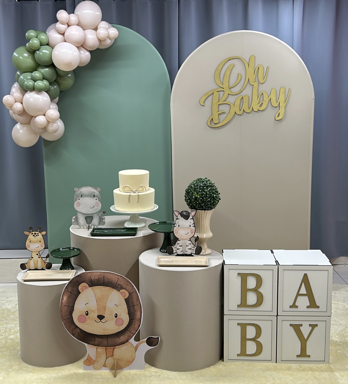 Safari Romano - Kit M (Composição) - Isabela Decorações 