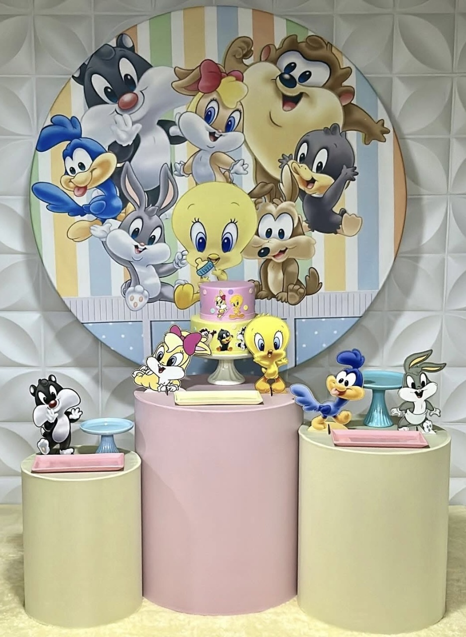 Baby Looney Tunes Menina - Kit P Infantil - Isabela Decorações 