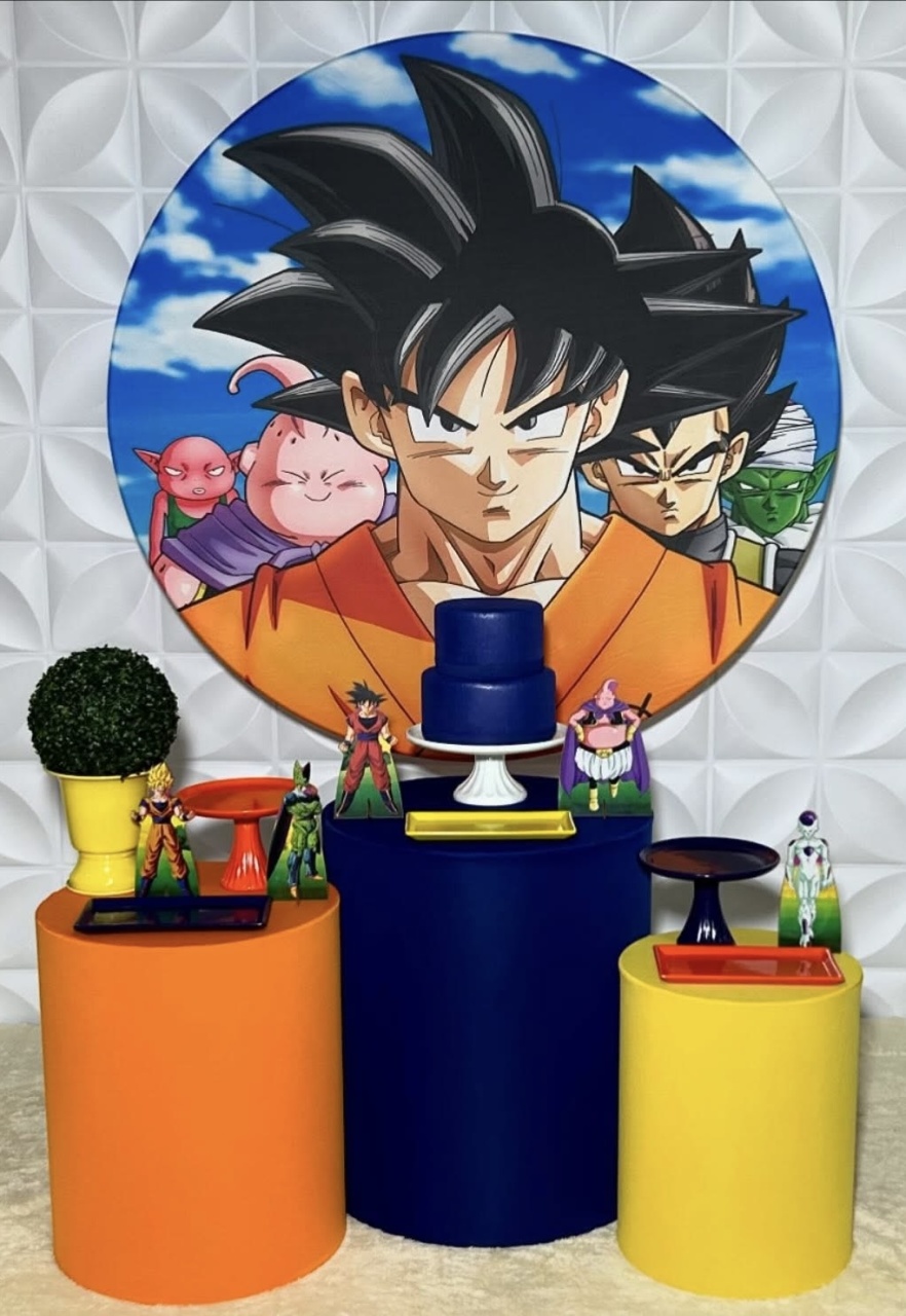 Dragon Ball - Kit M Infantil - Isabela Decorações 