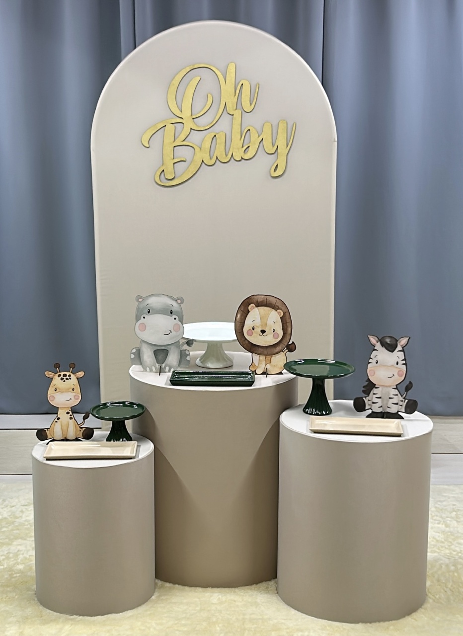 Safari Romano - Kit P - Isabela Decorações 