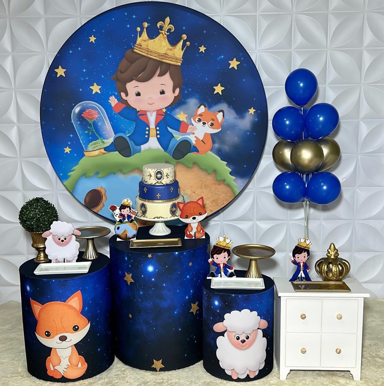Pequeno Príncipe - Kit G Infantil - Isabela Decorações 